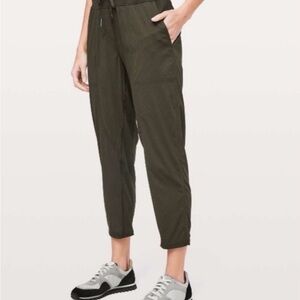 Lululemon Athletica Dark Green Joggers